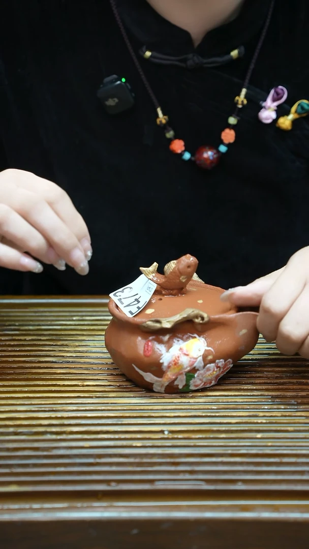 粗陶手工手做茶具