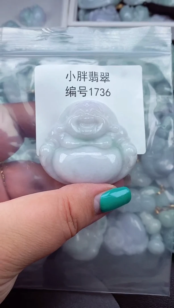 颈饰未镶嵌翡翠缅甸天然A货翡翠1736