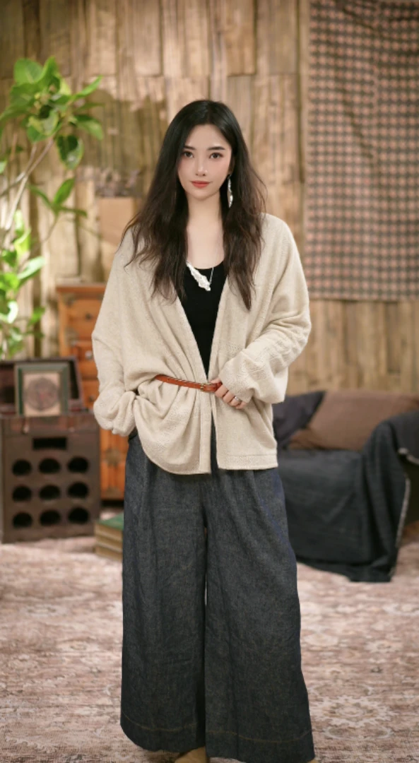 在雨中/牦牛绒迪外套