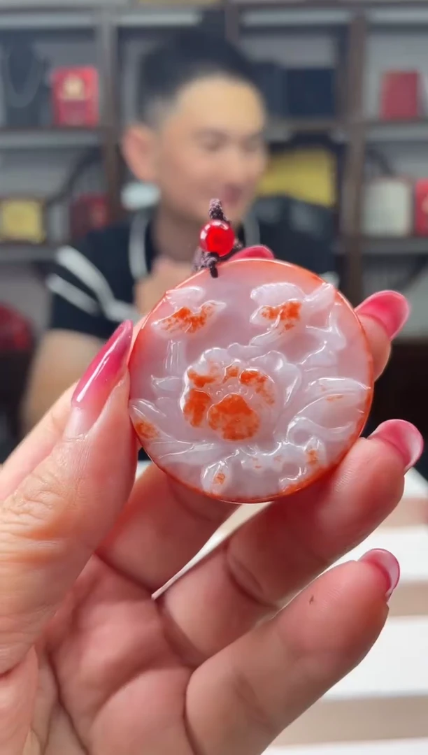 吊坠(不含链)未镶嵌翡翠天然A货翡翠多样性发其一JYZY-11.01-19