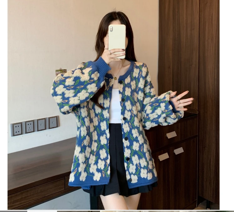 【菲姐专属】小香风针织开衫外套秋冬款深秋穿搭毛衣高级感上衣