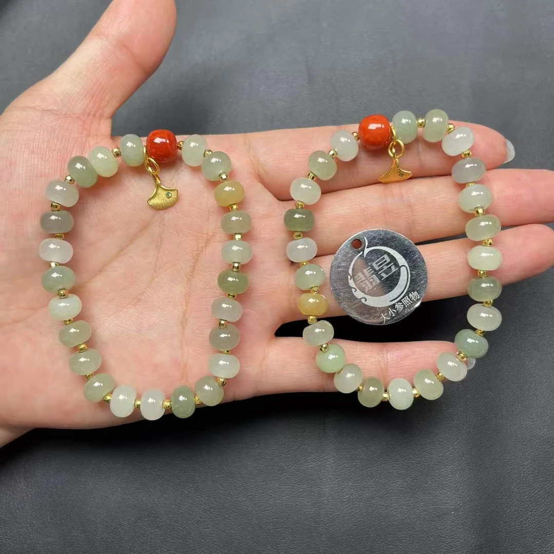 翡昱-SH20-37872-724-和田玉手串/约7+/约24颗/-多样性发其一-C