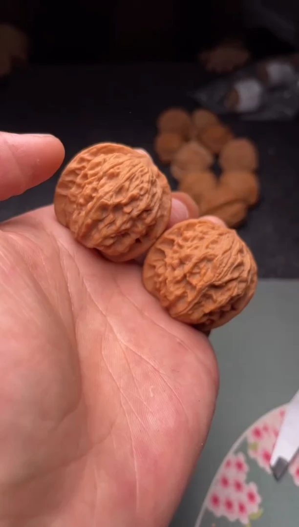 把件文玩核桃a152  红豆   36尺