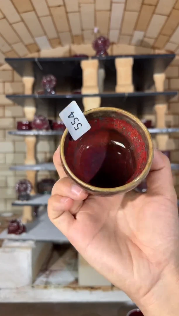 杯精品窑变钧瓷茶器