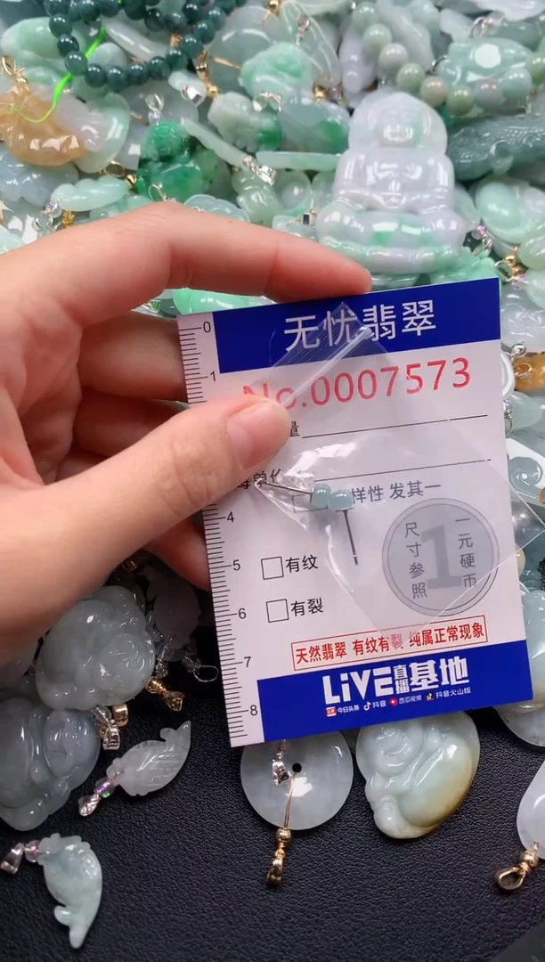 颈饰未镶嵌翡翠7573