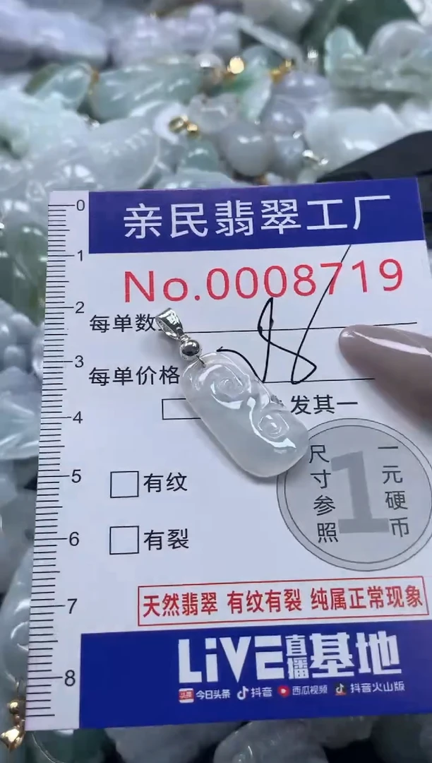 颈饰未镶嵌翡翠8719