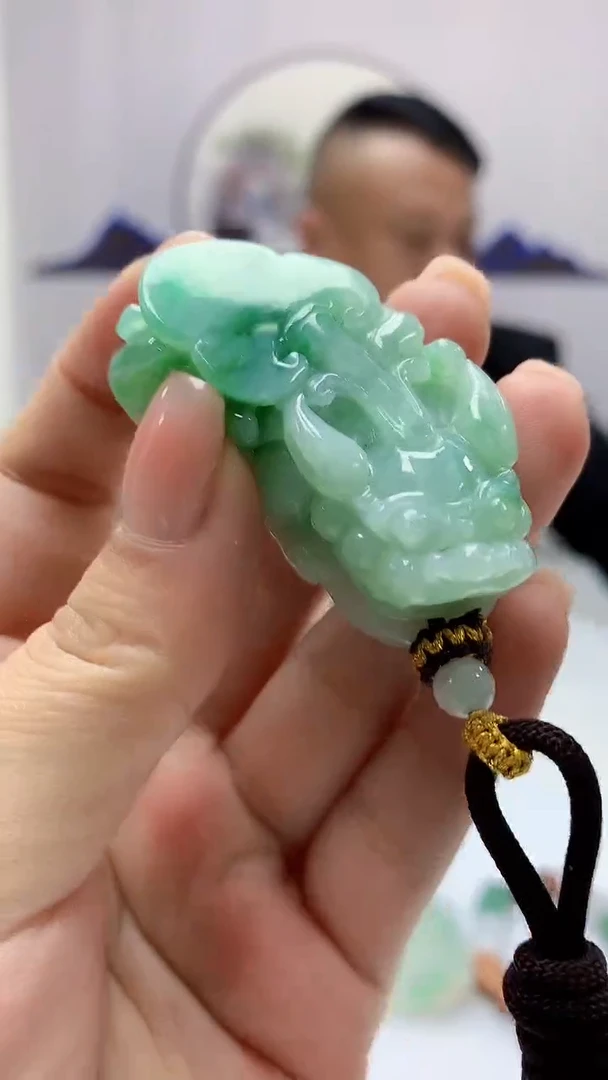 【闪购商品】定制翡翠未镶嵌4969ms-毛货146貔貅