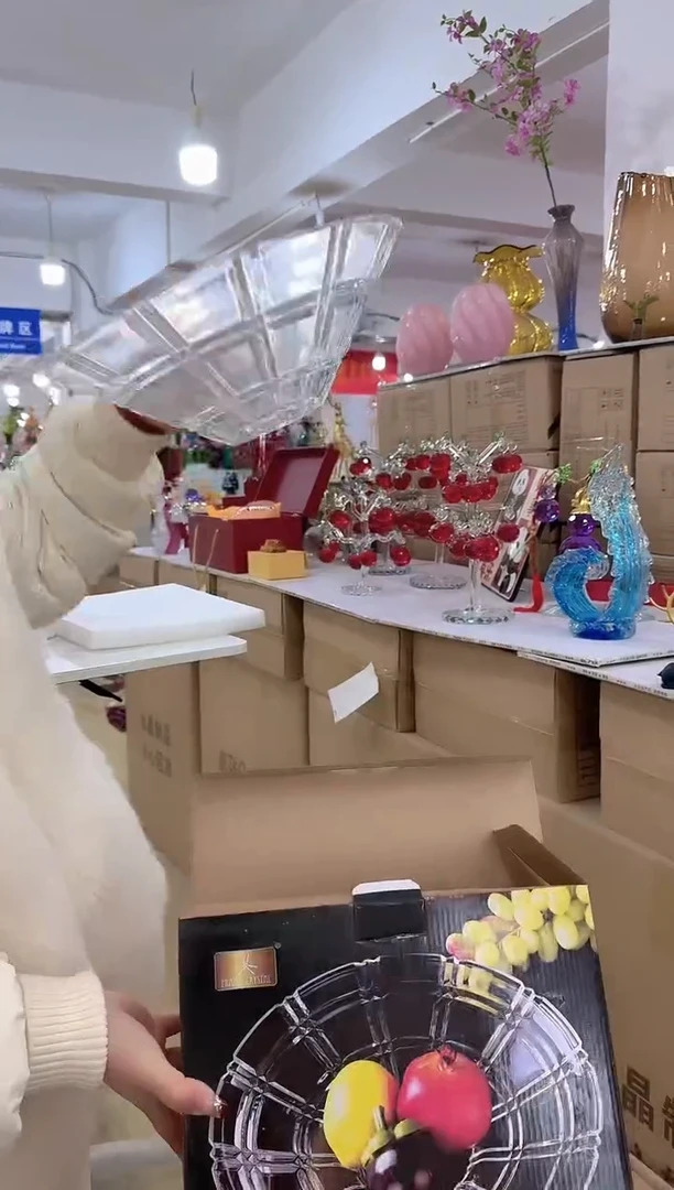 【闪购商品】无铅玻璃迪喜花器-w-早21