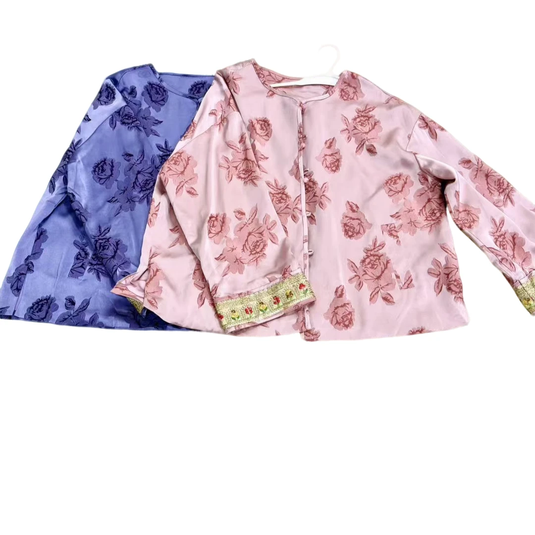 9830国风提花薄外套