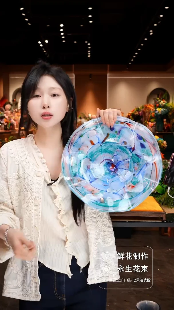 瓶手工花器花束空运包邮送货上门-以图片为准