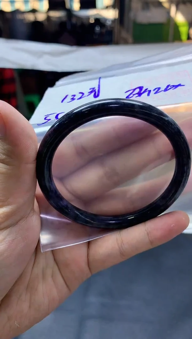 未镶嵌定制翡翠15手镯55#132元毛货需抛光