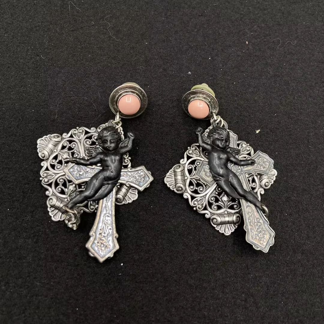 合金琉璃耳饰 【Liz璇子】Reminiscence流苏耳饰H41687无鉴赏期