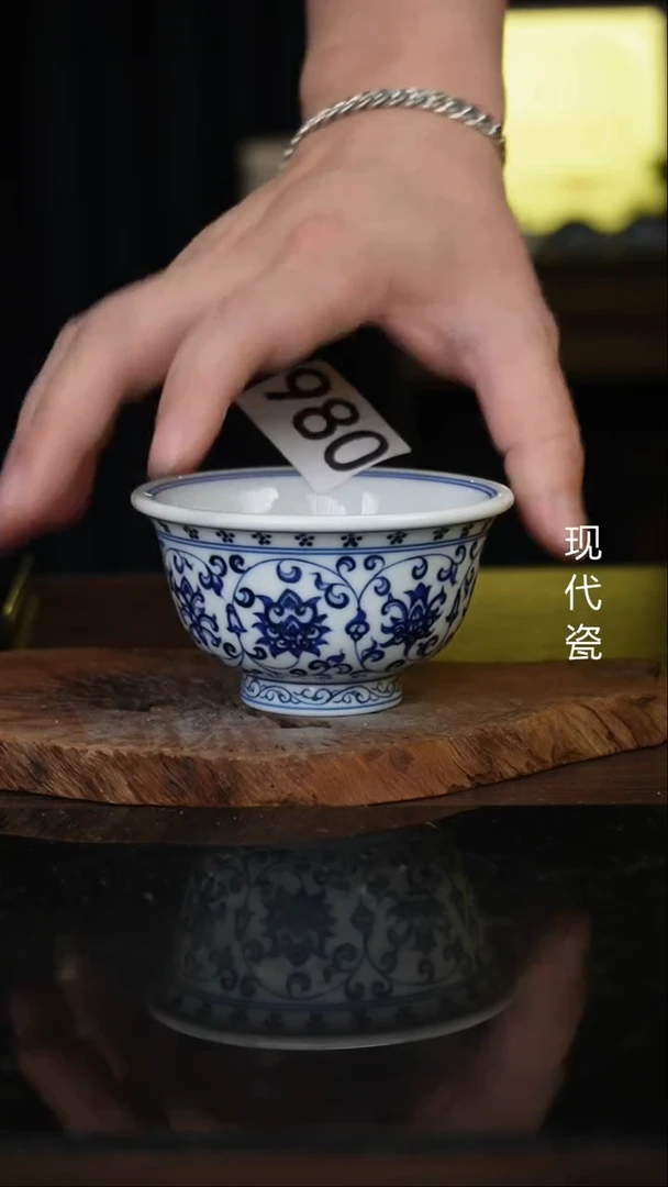 杯景德镇手工手绘陶瓷
