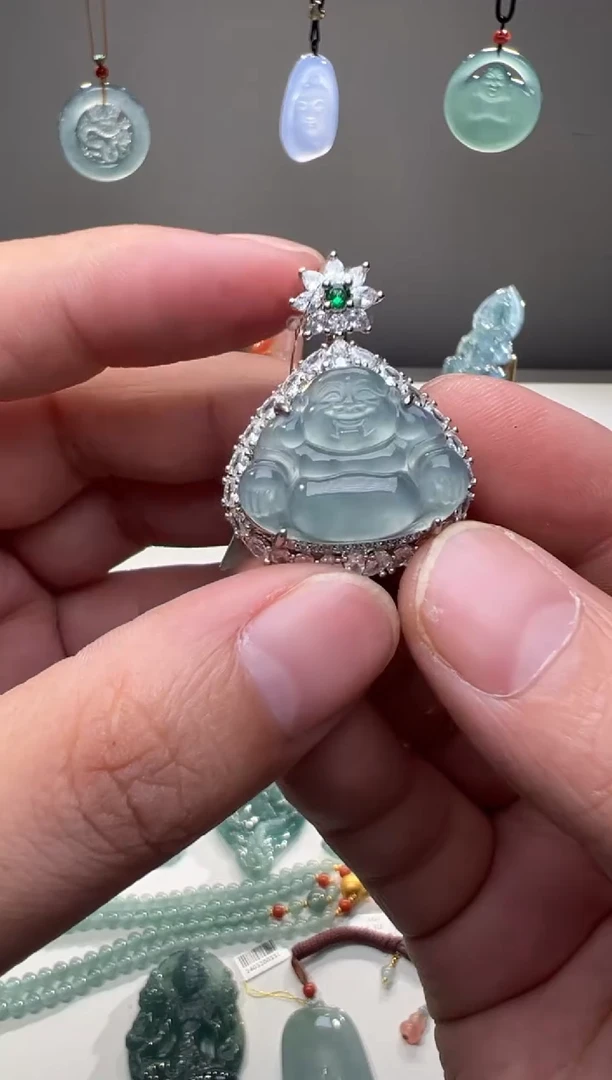 吊坠(不含链)未镶嵌翡翠佛公