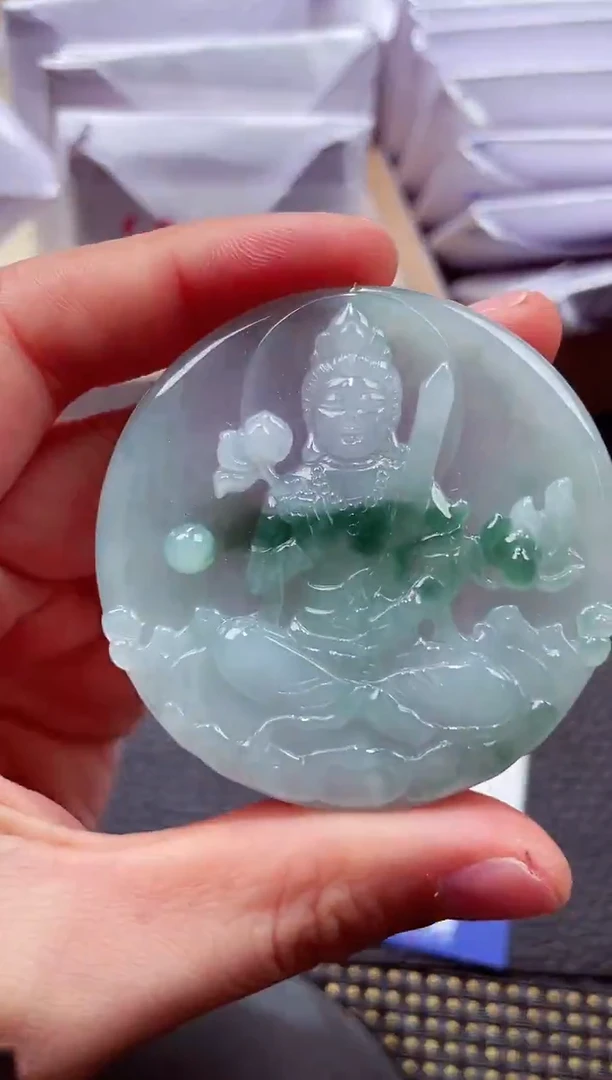 未镶嵌挂件翡翠888886666