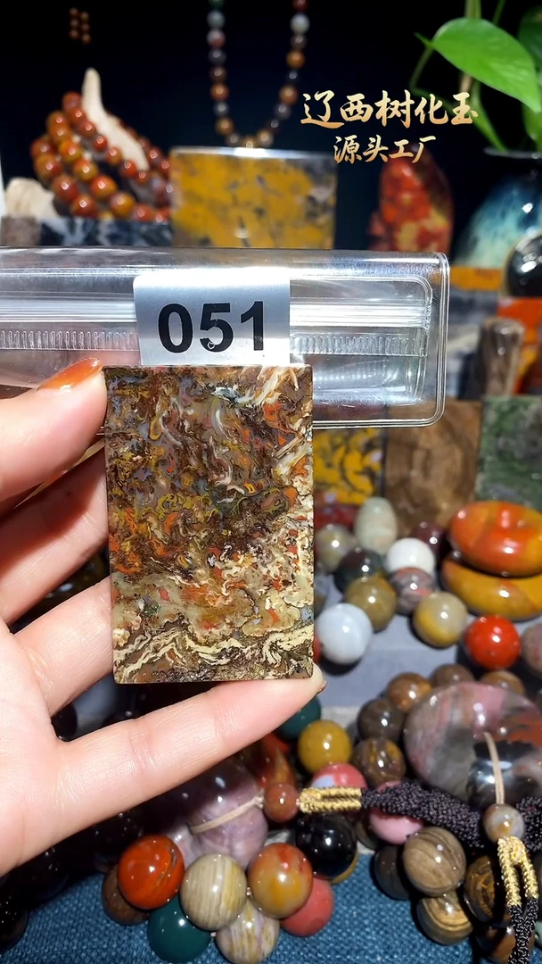 未镶嵌-硅化玉天然北票硅化玉吊坠