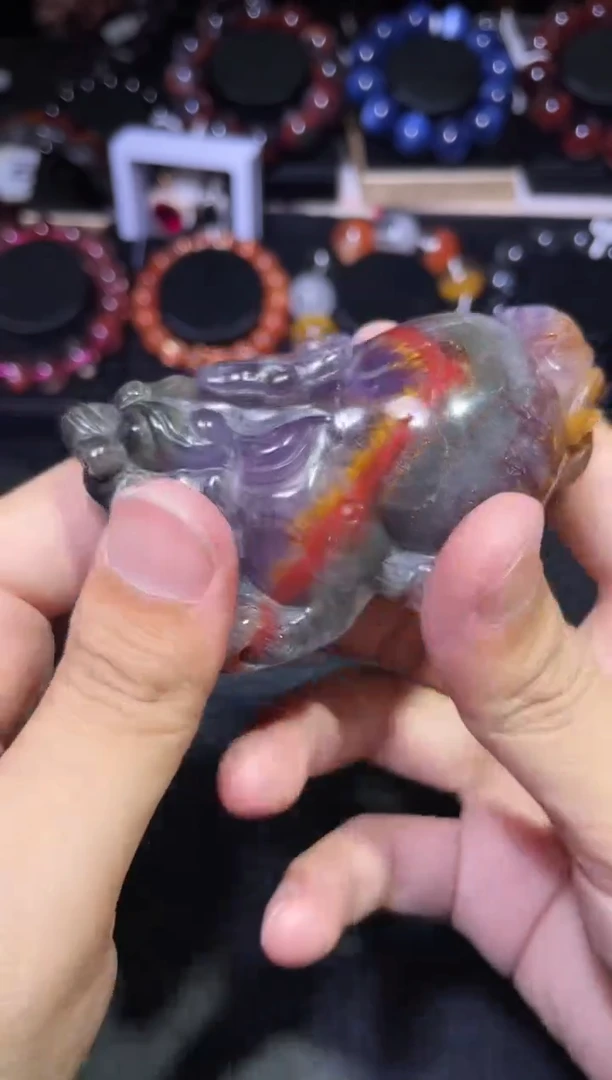 【闪购商品】水晶摆件未镶嵌极光摆件（多样性发其一）