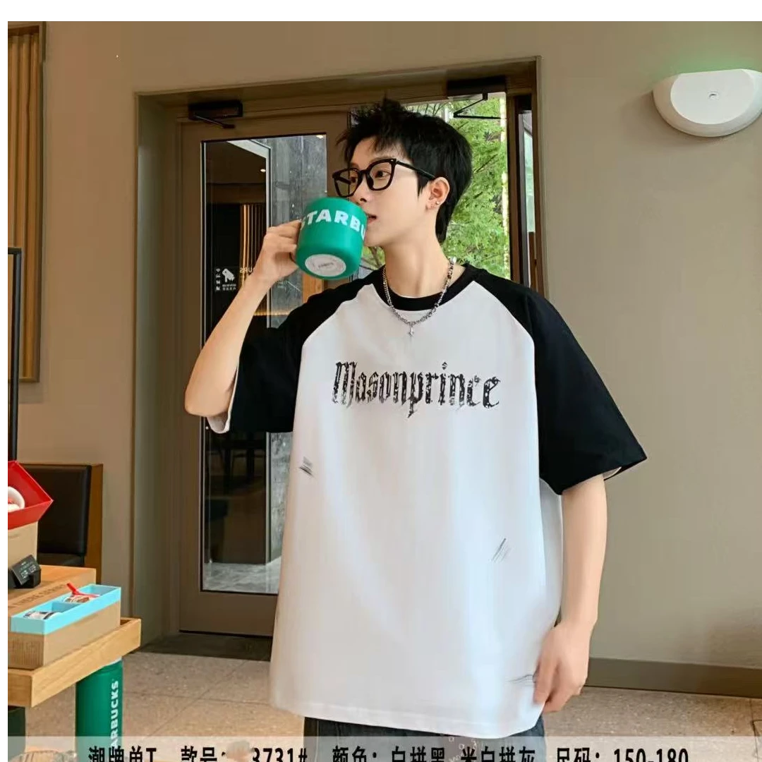 3731～青少年潮牌夏季男童短袖