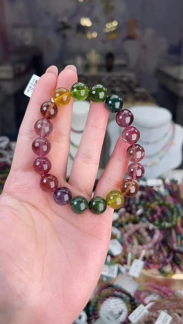 【闪购商品】碧玺/未镶嵌11mm+碧玺单圈多样性发货