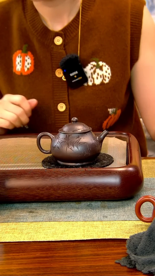 茶壶紫砂徐记福康 原矿紫砂 23
