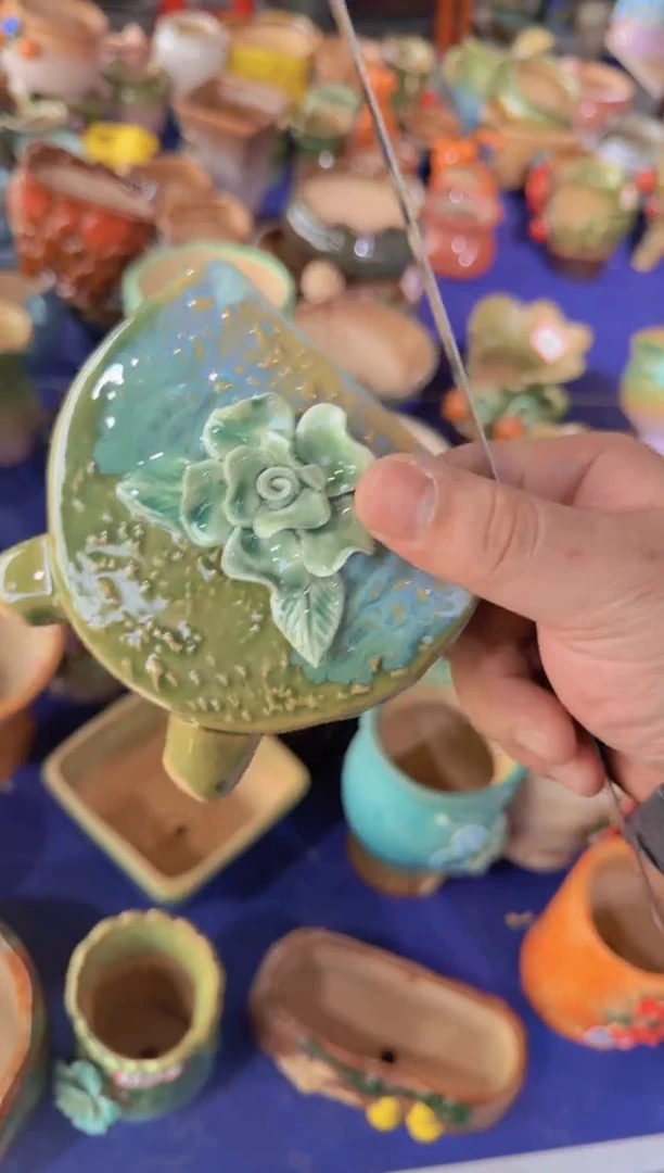 【闪购商品】紫砂花盆凑单凑九块包邮