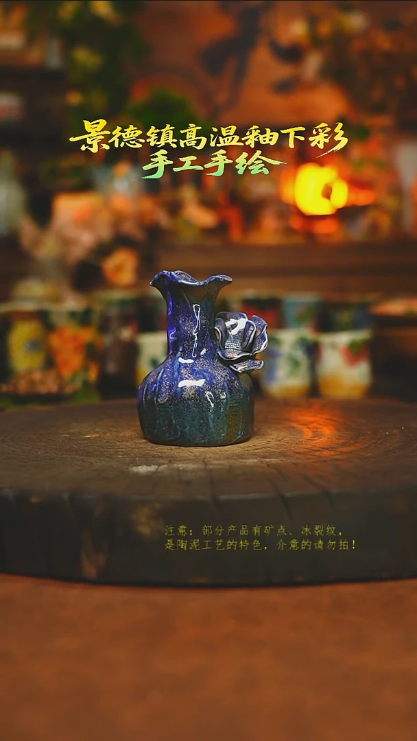 瓶陶瓷素简暖陶集手作517