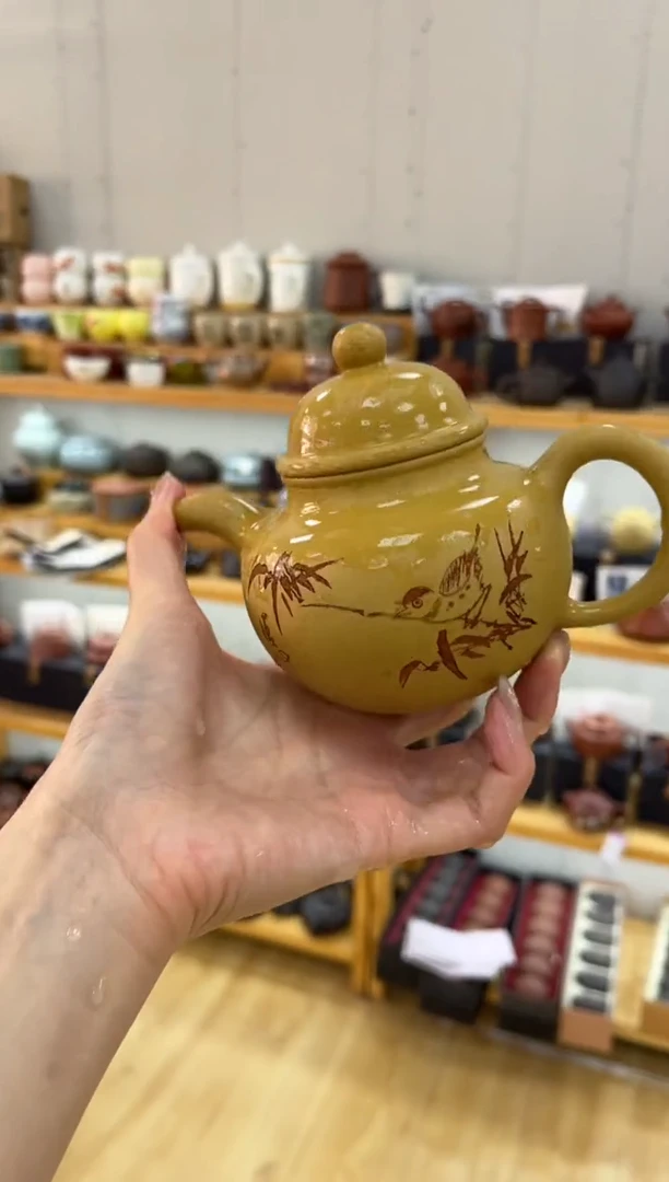 【闪购商品】紫砂茶壶大白茶具高端紫砂