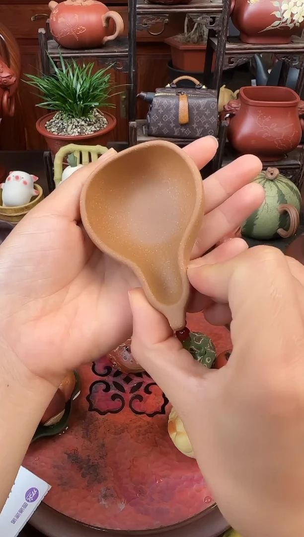 紫砂茶宠紫砂葫芦杯