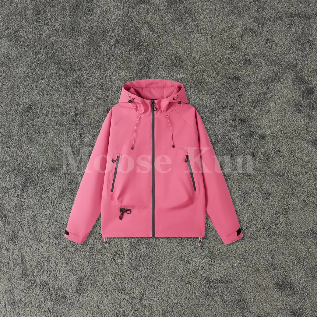早春多巴胺山系口袋元素Outdoor Jacket户外连帽防水夹克外套7873