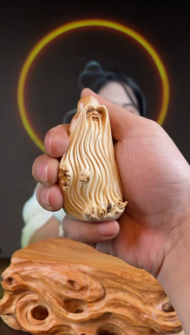 柏木（崖柏）手工摆件,先抢先得! 编号:287