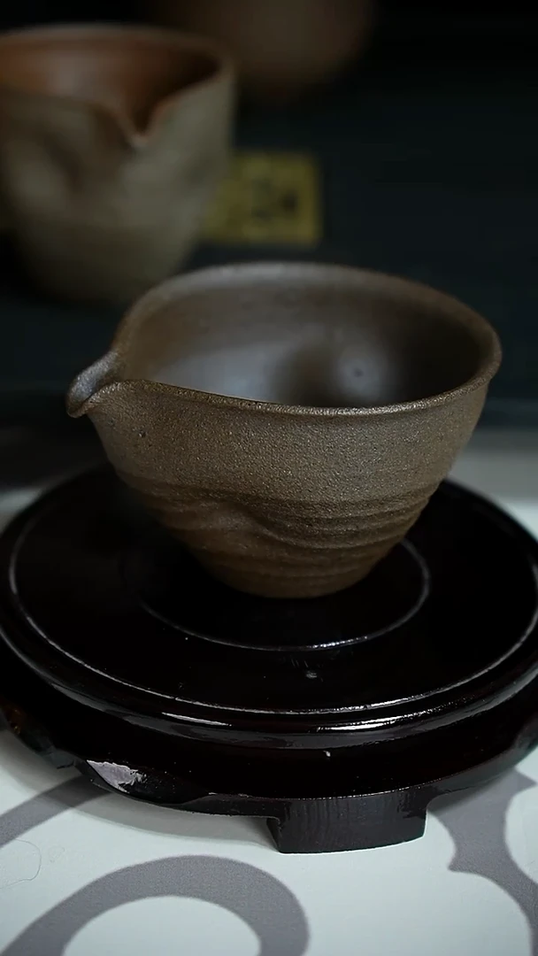 【闪购商品】公道杯冰碛岩陶制手工公道杯