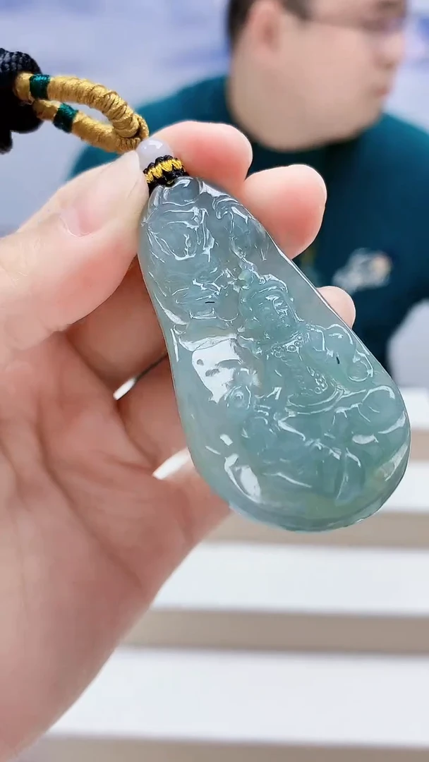 未镶嵌定制翡翠5167lr-毛货挂件62