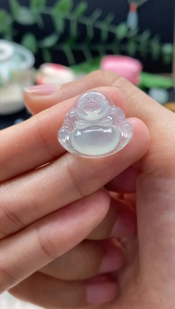 【闪购商品】翡翠颈饰未镶嵌翡翠冰晴佛公