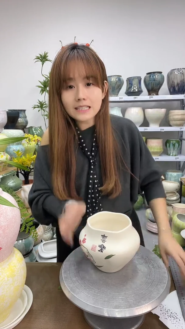 11.26陶瓷花盆直播链接高.   14 口12