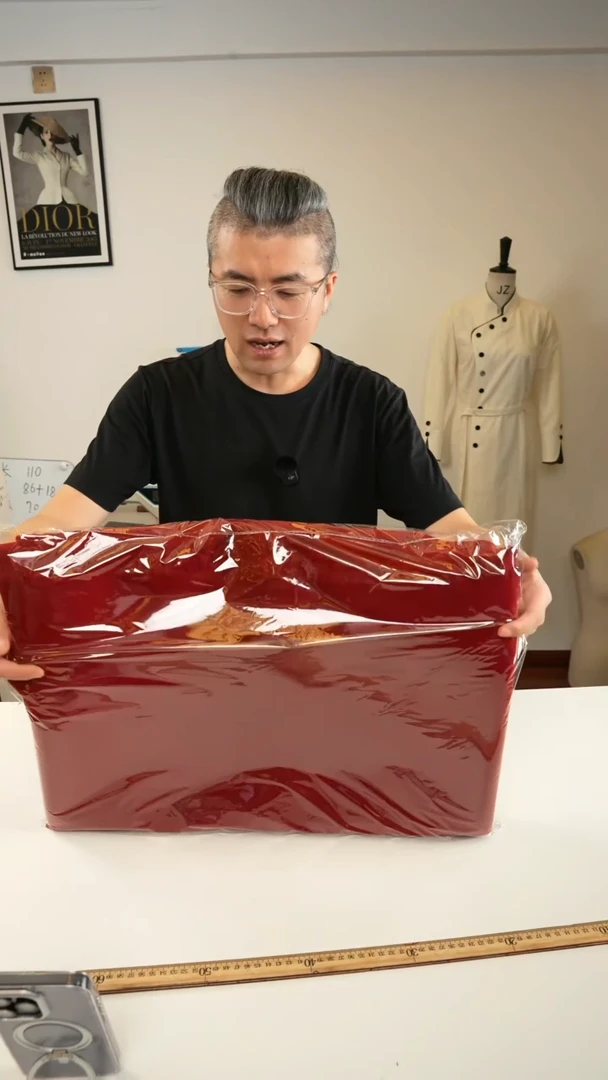 毛料古今纸样布料29