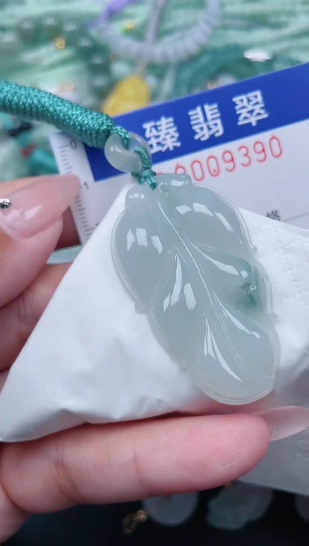 翡翠未镶嵌颈饰.0009390