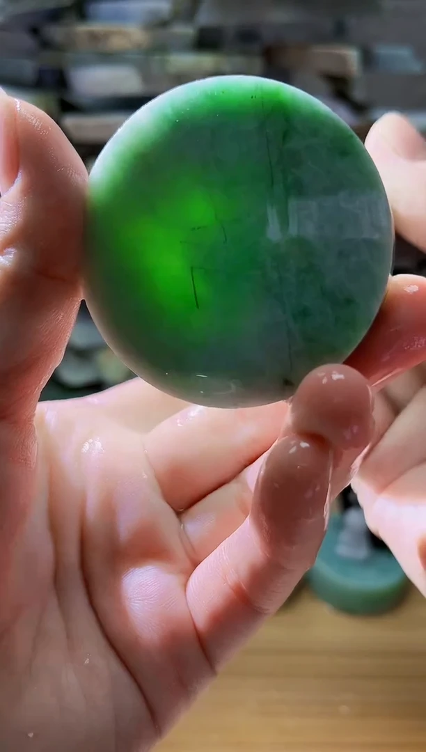 裸石翡翠天然翡翠A货古 南 449