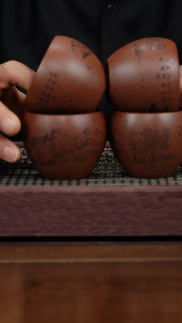 【闪购商品】紫砂茶杯紫品茗杯砂