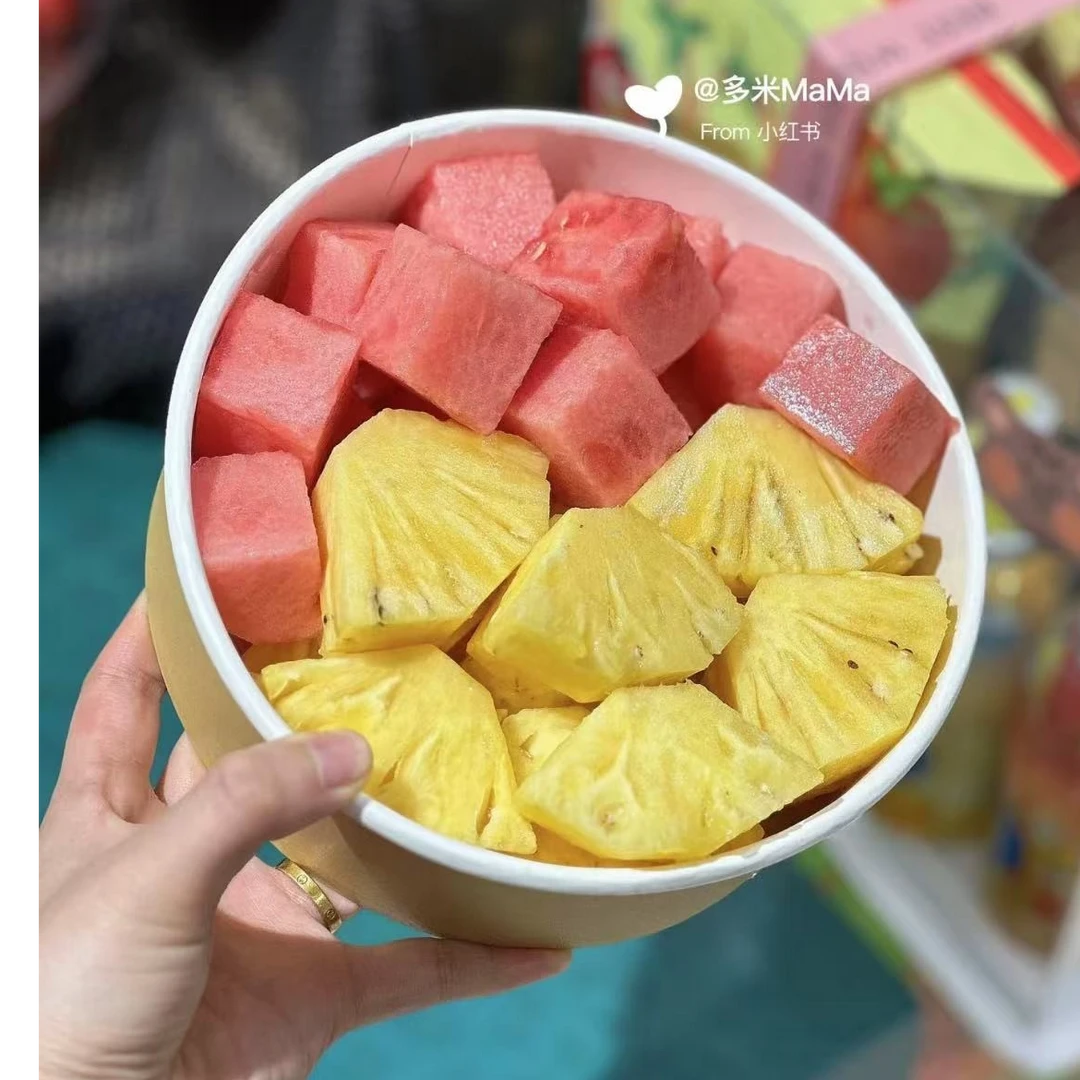 果切【双拼】选图备注水果双拼果切