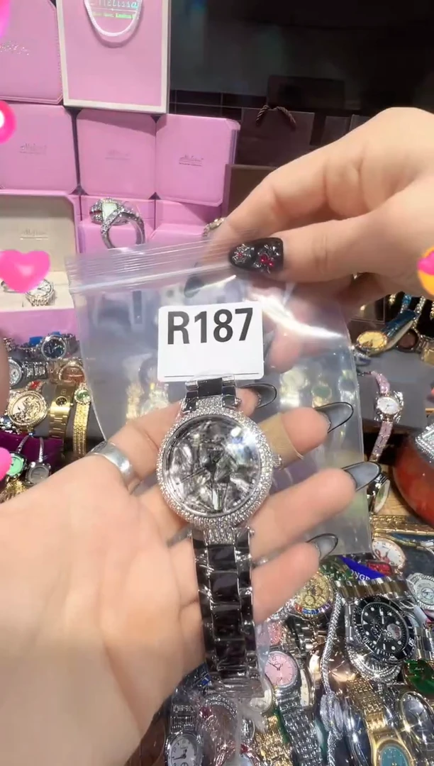 石英机芯不锈钢不锈钢直播定闪专用