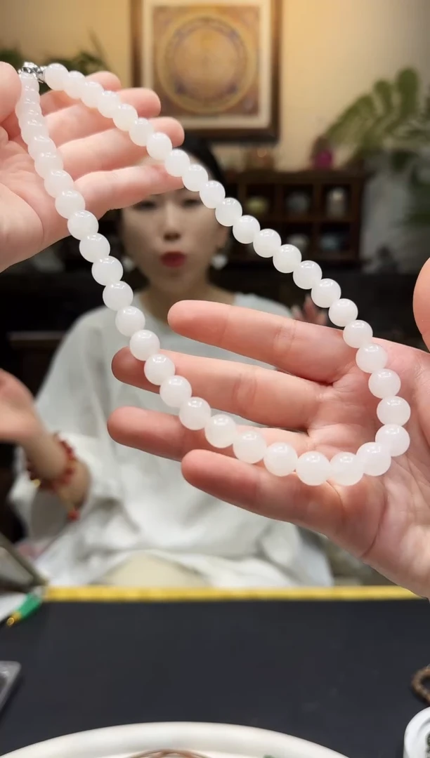 颈饰未镶嵌和田玉妈妈链