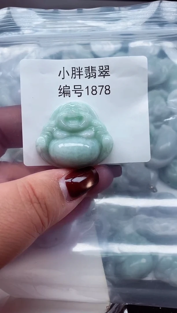 颈饰未镶嵌翡翠缅甸天然A货翡翠1878