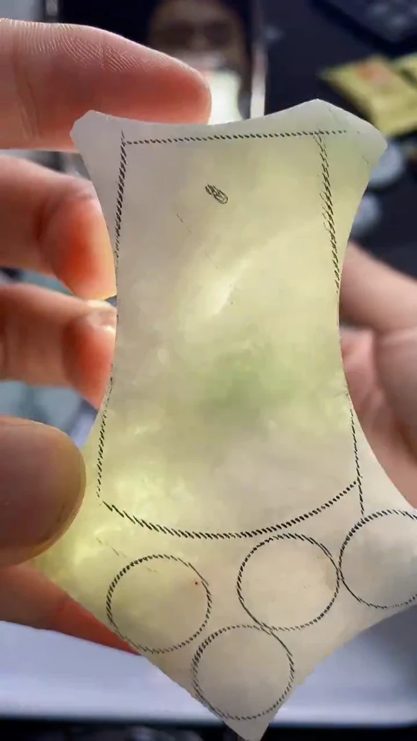 裸石翡翠天然缅甸A货【海】011