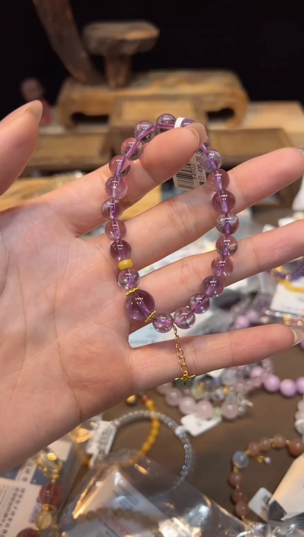 水晶手链未镶嵌手饰@@F4903