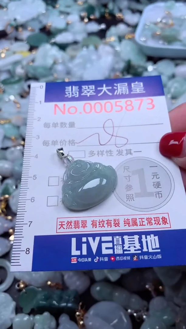 颈饰未镶嵌翡翠5873