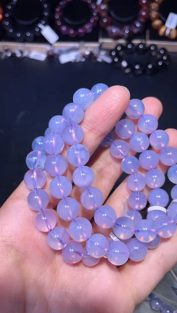 【闪购商品】水晶手链未镶嵌紫玉单圈A10（多样性发其一）