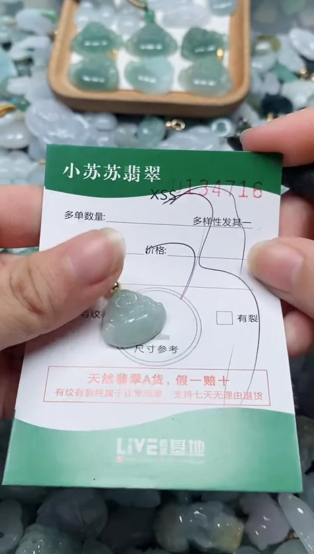 【闪购商品】翡翠颈饰未镶嵌闪购商品0134716