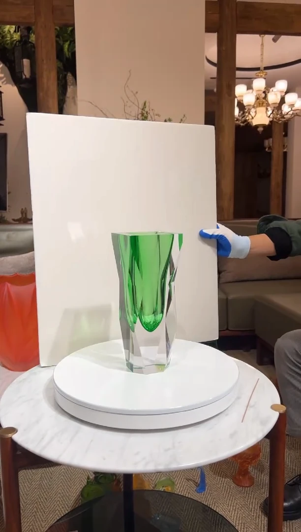 【闪购商品】摆件A23祖母绿艺术花器