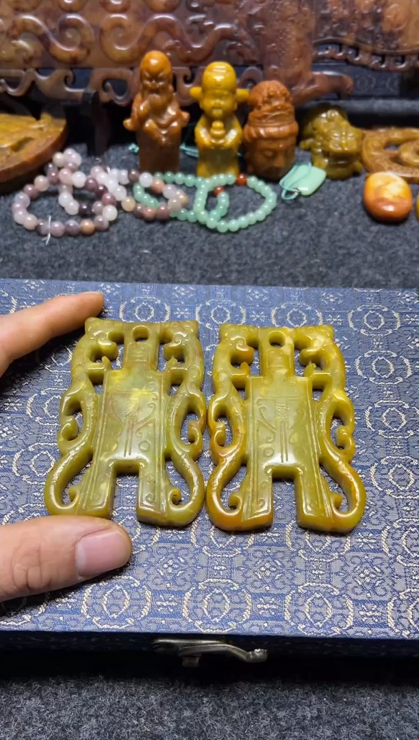 未镶嵌蛇纹石玉吊坠(不含链) 直播间专用链接