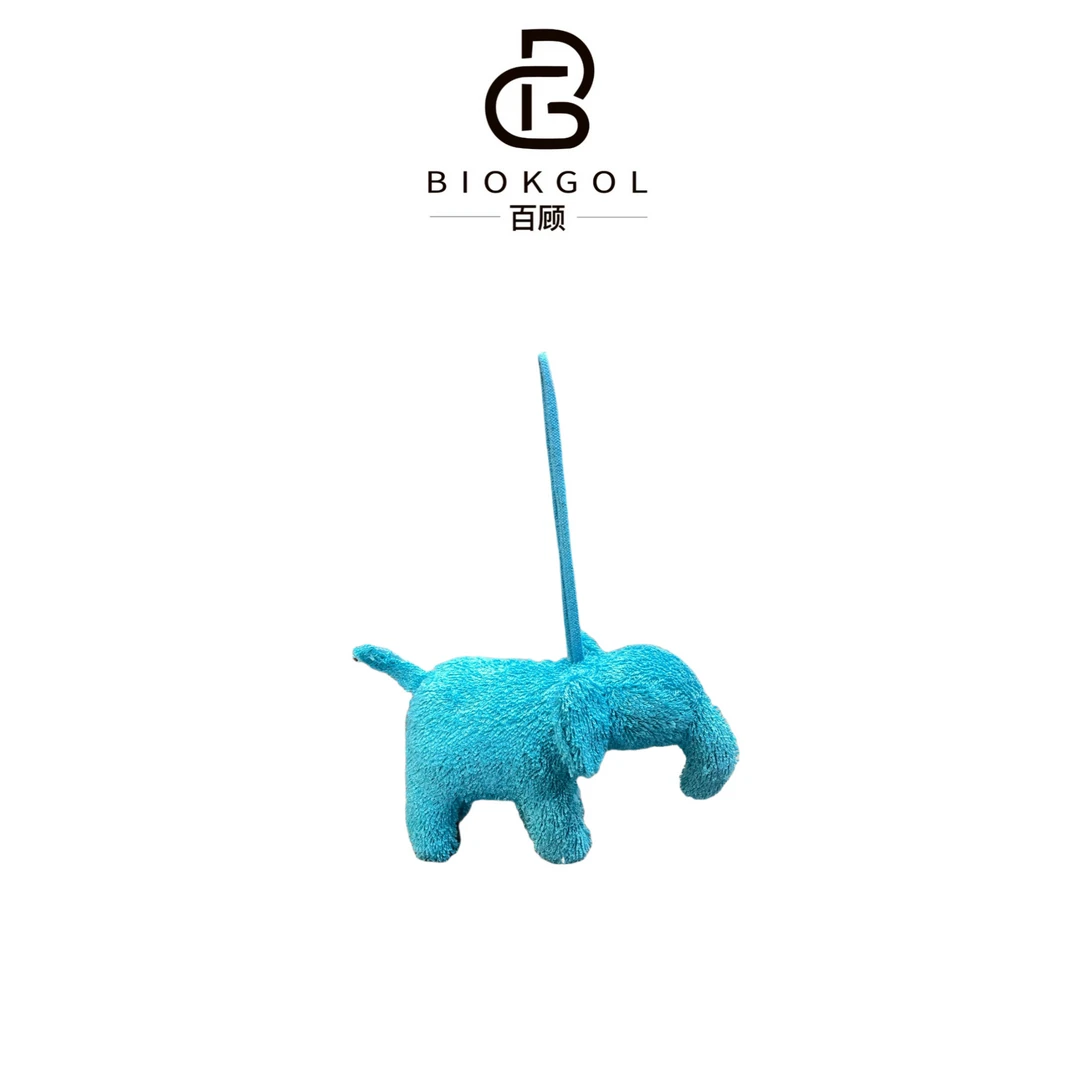 原创设计  高定真皮   斜挎手提包     小象挂件